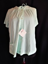 Vintge NOS NWT Shadowline Mint bed jacket, 639, Small, nylon