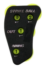 Champion Sports 4 Wheel Umprie Indicator-Strike/Ball/Out/Inning (NEW) Lists @ $6