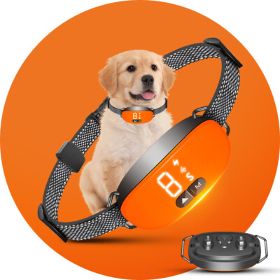 Anti Barking E-Collar No Bark Dog Training Shock Collar for Small Medium  Dog