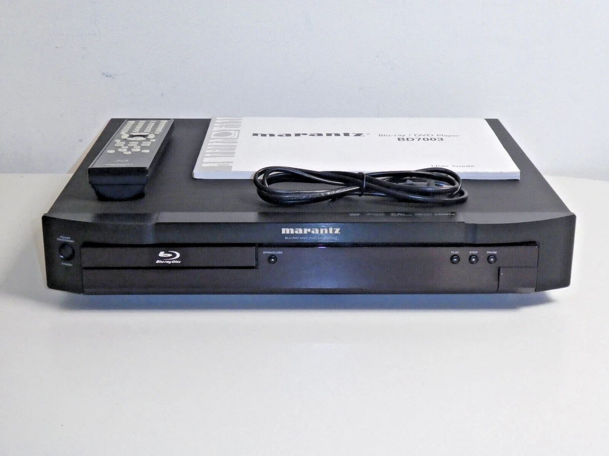 Marantz BD7003 High-End Blu-ray Schwarz inkl. FB&BDA, 2 Jahre Garantie