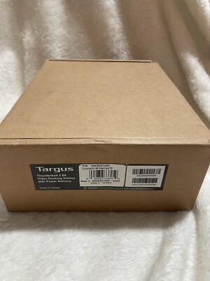Targus Thunderbolt 3 8K Video Docking Station with cable. See pics pls B2