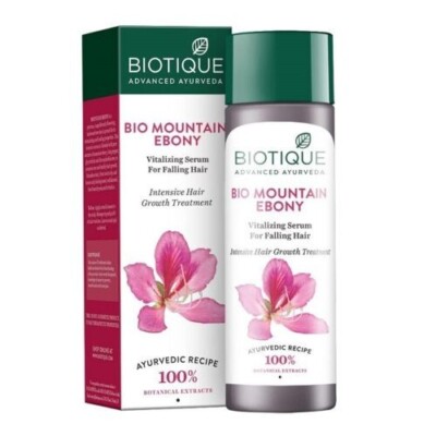 Biotique Bio Mountain Ebony  Vitalizing Serum for Falling Hair 120ml