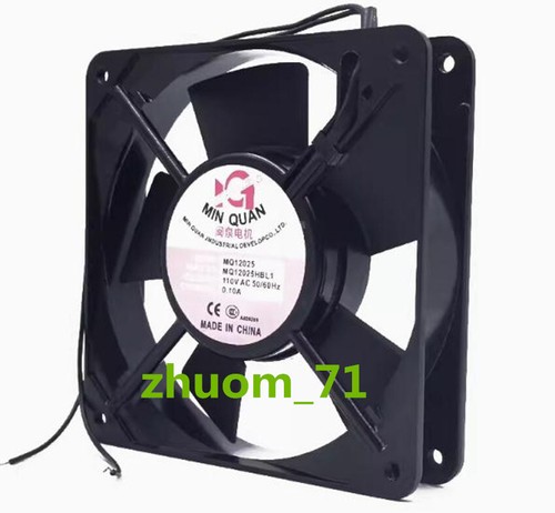 1PC MQ12025HBL 110VAC 50/60Hz 0.10A Electric cabinet cooling fan axial flow fan - Picture 3 of 5