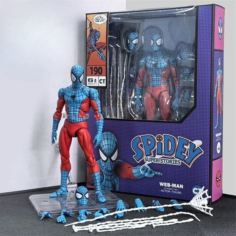 MAFEX No.190 WEB-MAN 全高約155mm スパイダーマン Amazon.com: メディコム・トイ(MEDICOM TOY) Medicom Toy Store