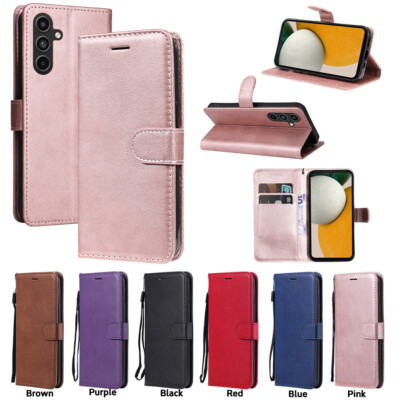 For Samsung Galaxy ''A'' Series Magnetic Leather Flip Stand Card Wallet Case Cover