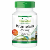 Bromelain 250 Mg 120 Kapseln 600 F.I.P. - Magensaftresistent - Vegan | Fairvital