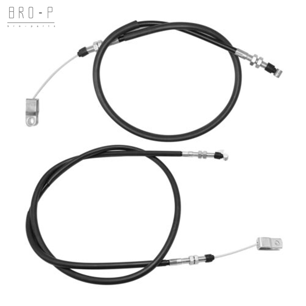 Left & Right Rear Brake Cable Replacement Set Parking Cables For Kawasaki Mule eBay