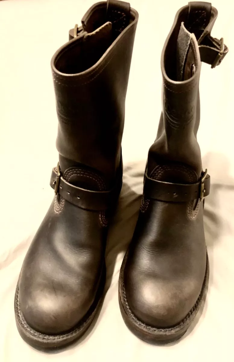 WESCO BOSS BLACK TIE ENGINEER BOOTS MEN’S 8 1/2 D BRAND NEW FREE SHIPPING!