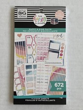 Brand New The Happy Planner Value Sticker Book Happy Kind Faith 672 Pcs