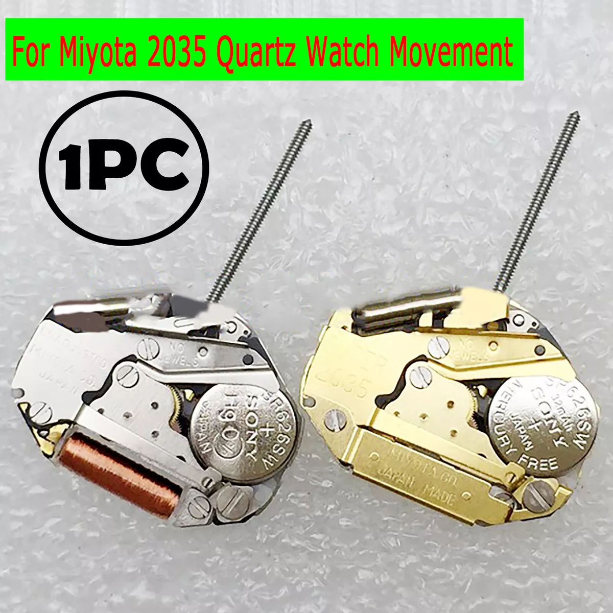 Miyota 2035 quartz movement sales