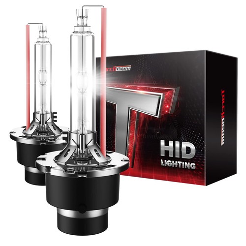 D2S D2R HID Bulbs 400% Brightness 35W Xenon Headlight Bulbs 6000K Diamond Whi...