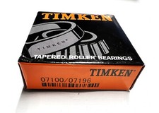 TIMKEN 07100/07196 Tapered Roller Bearings ID 1" X OD 1.968" X W 0.531" NEW