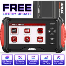 ANCEL FX8000 OBD2 Scanner Automotive Diagnostic Tool All System ODB2 Code Reader