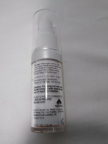 Murad Advance Active Radiance Serum 2 trattamento riparazione 0,5 once Lotto di due - Foto 6 di 8