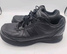 New Balance Made in USA 577 DSL-2 Walking Shoes, Black, Women's Size 9.5 Leather