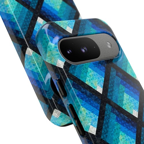 Vibrant Diamonds Quilted Google Pixel Tough Cases - 第 12/131 張圖片