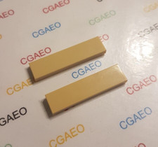 2 x  Lego  2431 Tile 1 x 4 - TAN