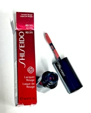 Shiseido Lacquer Rouge  Lip Gloss RD 311 - 0.2oz/6ml New In Box