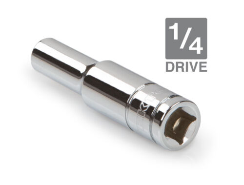 TEKTON 11142 1/4-Inch by 5 mm Deep Socket, Cr-V, 6-Point - Picture 2 of 3