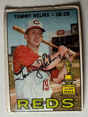 1967 Topps #505 Tommy Helms Reds 3 | eBay