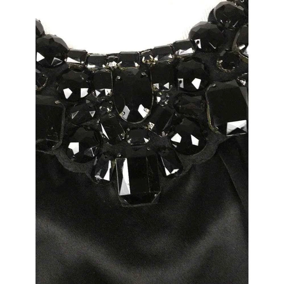 Vestido de cóctel Alexia Admor mediano estampado animal negro ajustado Foto 4 de 4