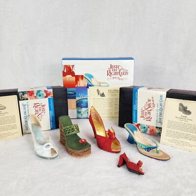 Element Series complete 5 piece- Just The Right Shoe. COA includes Boxes