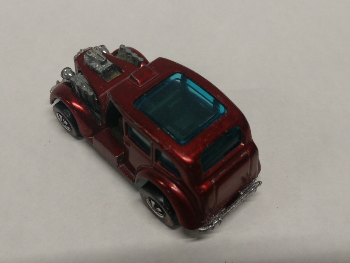 Hot Wheels Redline COCKNEY CAB 1971 Rose (Less common color, NCHWA