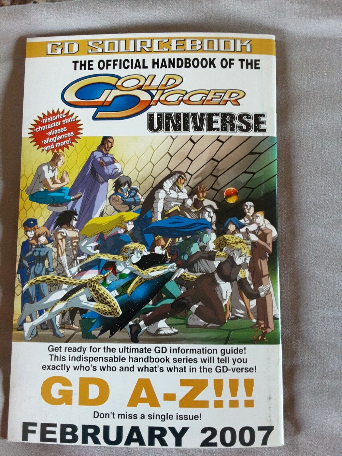 Gold Digger Sourcebook The Official Handbook Of The Gd Universe