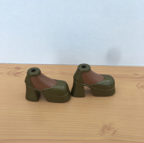 Vintage Bratz Doll Green Shoes High Heels Toys, Bratz Accessories Clothing - Picture 2 of 8