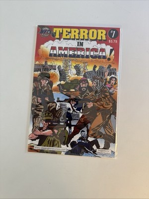 Terror in America #1  NEW ENGLAND COMICS 2002