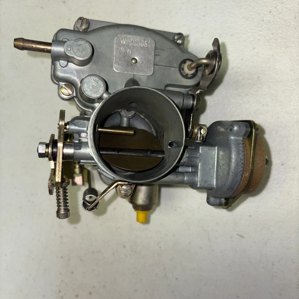 NOS VW Weber 3328 Carburetor W-222051 VA7 1960s 1970s Beetle Porsche 356 912 - Image 2 of 4