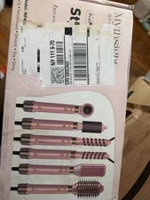 Mythsight 6-in-1 Air Styler, Hair Dryer & Blow Dryer Brush with Auto-Wrap Curl