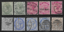 Malta 1885 QV Selection (10v)