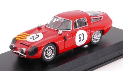 Best Model ALFA ROMEO TZ 1 N.53 13th (WINNER CL.) SEBRING 1964 STODDARD-CASER 1: