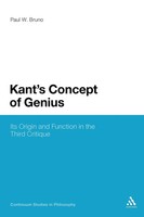 Kant's Concept Of Genius Its Origin And Function In The Third Critique Buch 2011