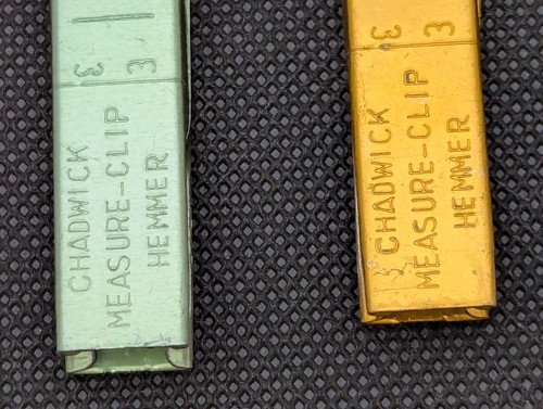 Vintage Chadwick Measure-Clip Hemmer - 6 pieces - Picture 2 of 3