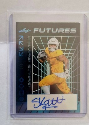 Cameron ''Cam'' Skattebo 2024 Leaf Futures Auto 1/3  #A-CS2