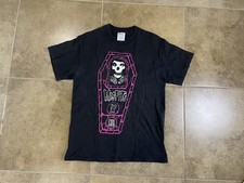 Vintage Misfits Mens Sz M Black T-Shirt 138 Glenn Danzig RIP Punk Rock