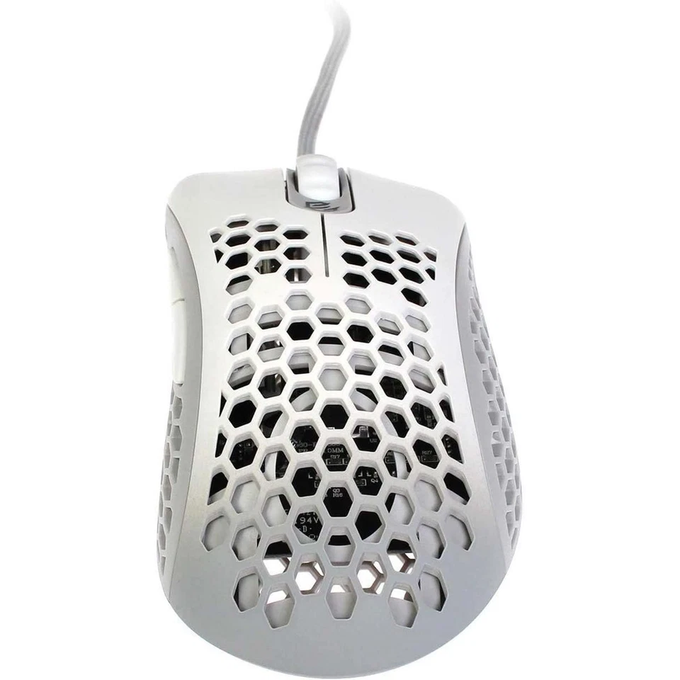 Optical Gaming Mouse G-Wolves with Cable 12000 DPI 7 Buttons RGB LED Matte White - Image 4 of 4