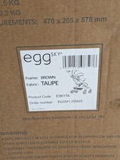 🤎 Bnib Egg Sky Travel Stroller In Taupe With Carrybag 🤎