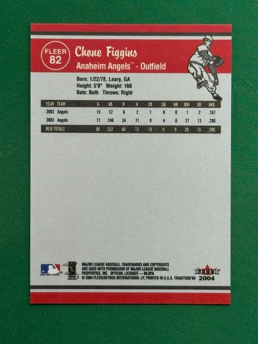 2004 Fleer Tradition Baseball Base #1 - 250 PICK YOUR CARD COMPLETE YOUR SET - Picture 162 of 498