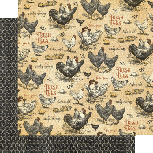 GRAPHIC 45"FARMHOUSE" KEEPSAKE EDITION 12X12 PAPER PACK    SCRAPJACK'S PLACE - Picture 9 of 16