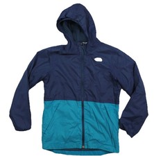 THE NORTH FACE L 14-16 Boy's Warm Storm Hoodie Jacket NF0A34Q9 Blue-Aqua
