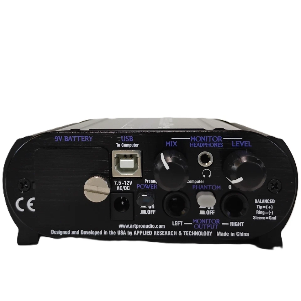 USB Dual Pre Two Channel Preamplifier/Computer Interface - Image 2 of 4