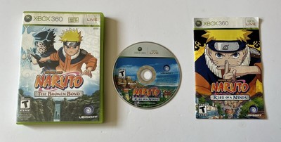 Naruto Broken Bond / Naruto Rise Of Ninja No Case Microsoft Xbox 360