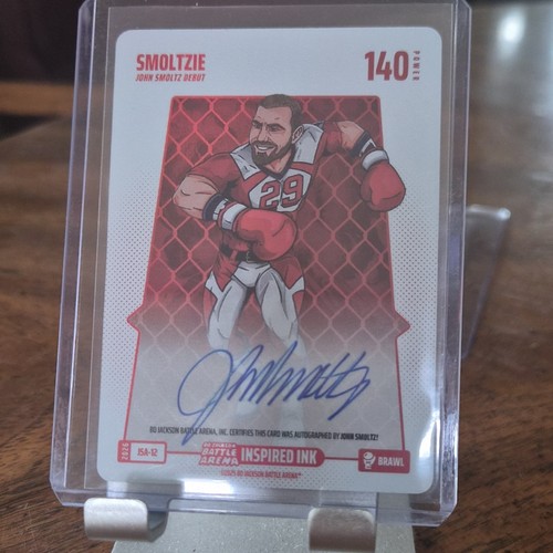 Bo Jackson Battle Arena Smoltzie Inspired Ink Brawl Autographed JSA-12 2026 140…