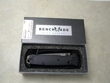 Benchmade- Bailout- 537GY-03- Made In USA- Box- Pocket Knife