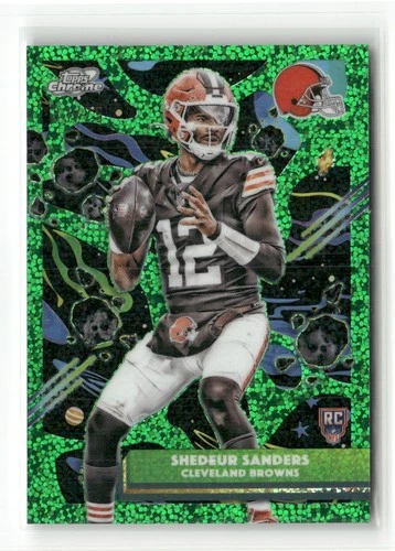 2025 Topps Cosmic Chrome Shedeur Sanders Base (RAW)