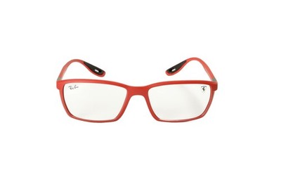 Ray-Ban X Scuderia Ferrari RX7213M F628 54  Matte Red Optical Frame Eyeglasses