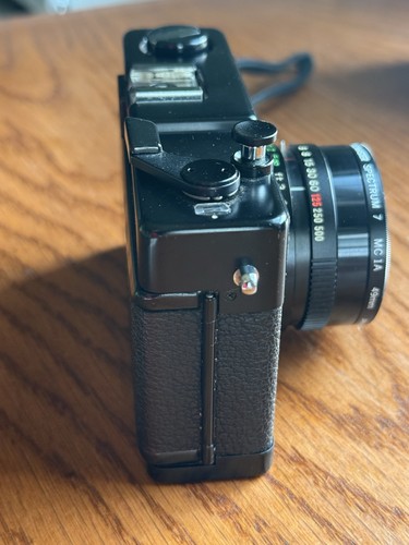 VIVITAR 35ES Rangefinder 35mm film Camera 40mm f1.7 WORKING TESTED CLEAN - Picture 11 of 24